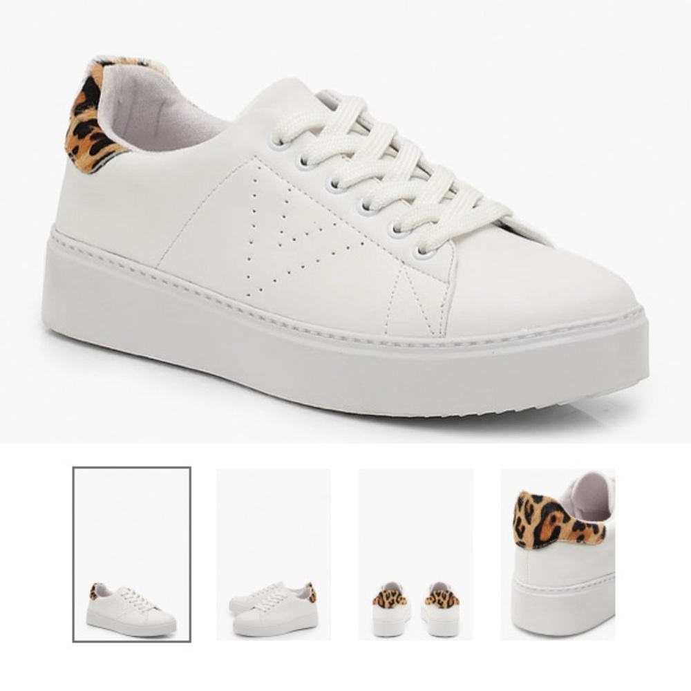 White Platform Sneakers